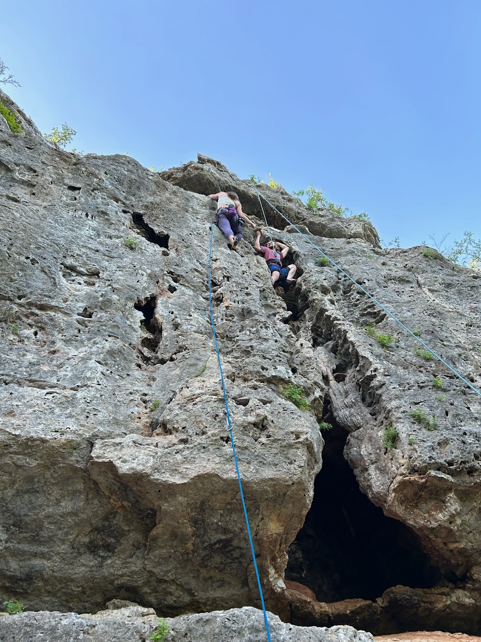 How to Find Good Rock Climbing in Texas: Reimers Ranch